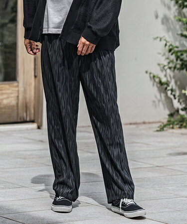【CAMBIO(カンビオ)】Spotted Print Corduroy Tuck Pants コーデュロイパンツ(CMP-252-007)