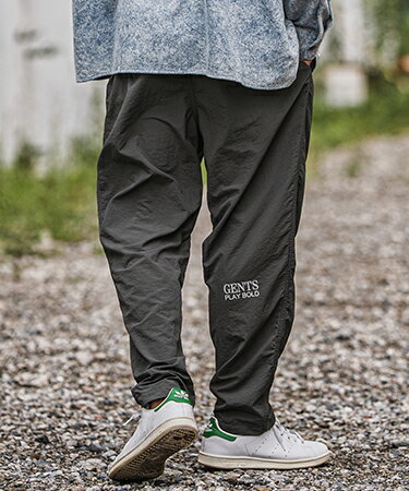 Rakuten - 【CAMBIO(カンビオ)】Nylon Taffeta Letter Print Pants ナイロンパンツ(AI-252-003)