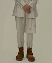 【DISCOVERED(ディスカバード)】【予約販売2月上旬~中旬入荷】RAMPONI STUDS WRAP SKIRT PANTS ラップスカート パンツ(DC-SS26-PT-09)