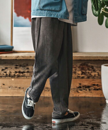 [CAMBIO(캄비오)] Fake Suede Balloon Pants 풍선 팬츠(CAM25AW-005)