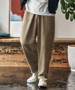 【CAMBIO(カンビオ)】【予約販売10月中旬~下旬入荷】 Fake Suede Balloon Pants バルーンパンツ(CAM25AW-005)