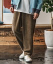 【CAMBIO(カンビオ)】【予約販売10月中旬~下旬入荷】 Brushed Jacquard Balloon Pants バルーンパンツ(CAM25AW-007)