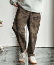 【CAMBIO(カンビオ)】【予約販売10月中旬~下旬入荷】 Tie dye Balloon Pants タイダイバルーンパンツ(CAM25AW-011)