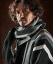 【ANGENEHM(アンゲネーム)】【予約販売10月中旬~下旬入荷】Jacquard Block Color Snood -Airy Yarn Sweater- ニットスヌード(AG05-026acf)