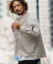 【felkod(フィルコッド)】【予約販売10月上旬〜中旬入荷】Elegant Military MA-1 Shirts シャツ(F25F160)