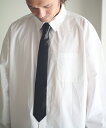 【ADAM PATEK(アダムパテック)】【予約販売9月上旬~中旬入荷】leather narrow tie ナローネクタイ(AP2529031)