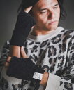 【GLIMCLAP(グリムクラップ)】【予約販売10月中旬〜下旬入荷】Shaggy Texture Fingerless Gloves フィンガーレス ニットグローブ(192-062-gla-cf)|詳細画像