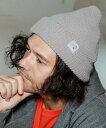 【No Rain No Rainbow(ノーレインノーレインボー)】【予約販売11月中旬〜下旬入荷】NR knit cap with pick patch ニッ...