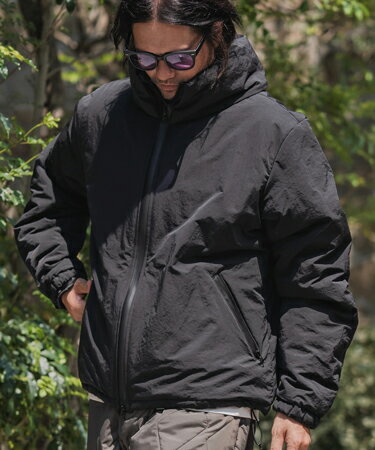 【CAMBIO(カンビオ)】止水ZIPターンバックハイネック中綿ジャケット(HLCM0205)