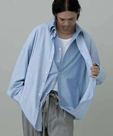 【EGO TRIPPING(エゴトリッピング)】DOUBLESHIRT レイヤードシャツ(616602)