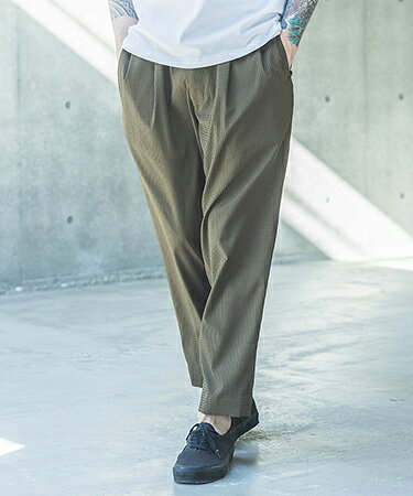Rakuten - 【MROLIVE(ミスターオリーブ)】【予約販売5月中旬〜下旬入荷】 DOT AIR SUCKER -2TACK TAPERED EASY PANTS イージートラウザーパンツ(M262108)