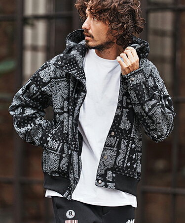 Rakuten - 【felkod(フィルコッド)】Bandana Pattern Parka パーカー(F26S130)
