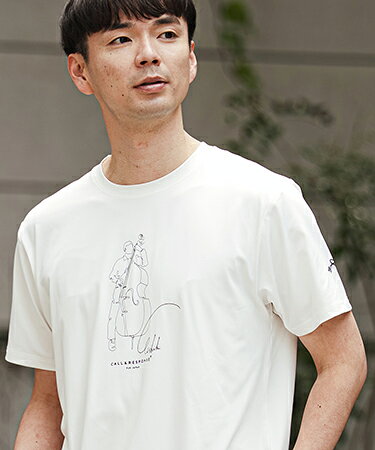 【CALL RESPONSE(コールアンドレスポンス)】26JAZZトウッドベースプリント半袖Tシャツ(262-1324-07)