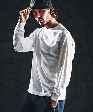 compact combed yarn LS tee ロングスリーブTシャツ(WR26S-28)