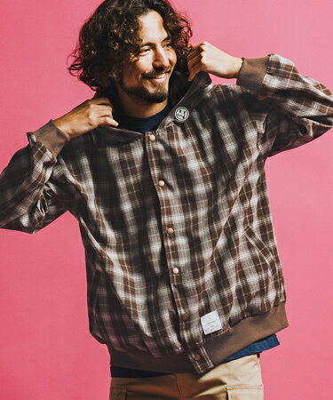 樂天商城 - 【seventy seven(セブンティセブン)】hooded check shirt フーデッドチェックシャツ(7726S040)