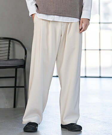 Rakuten - 【CAMBIO(カンビオ)】Super Stretch Wide Straight Pants ワイドストレートパンツ(S66426cmb)