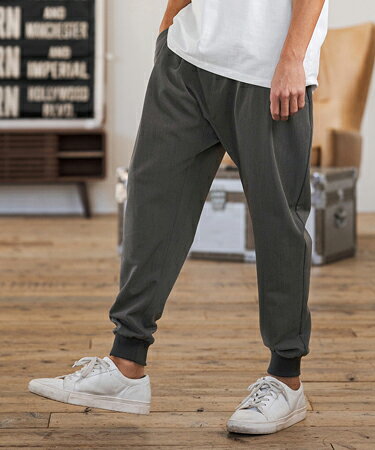 【CAMBIO(カンビオ)】Slacks Fabric Jogger Pants スラックスジョガーパンツ(S60126cmb)