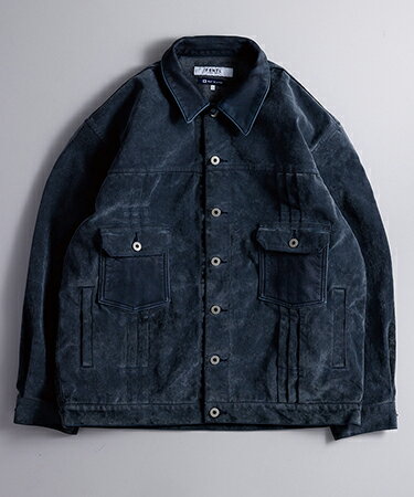 Leather - 【FDMTL(ファンダメンタル)】【予約販売8月中旬〜下旬入荷】 FLOCK LEATHER JACKET 3YR WASH ジャケット(FA26JK54U)