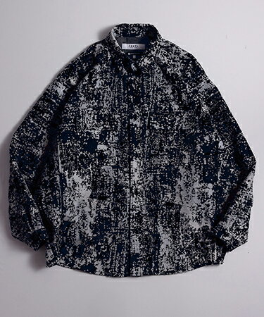 Rakuten - 【FDMTL(ファンダメンタル)】【予約販売8月中旬〜下旬入荷】 FLOCK BORO KYTE SHIRT RINSE フロックシャツ(FA26SH44FR)