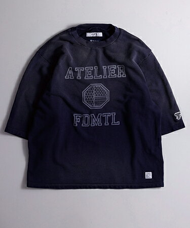 Rakuten - 【FDMTL(ファンダメンタル)】【予約販売8月中旬〜下旬入荷】 PRINTED HS SWEAT SHIRT 3YR WASH プリントスウェットTシャツ(FA26CSH31)