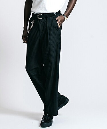 Rakuten - 【CRIMIE(クライミー)】TAILORED TROUSERS - PIN STRIPE EASY CARE テーラードパンツ(CR1-02F1-PL06)