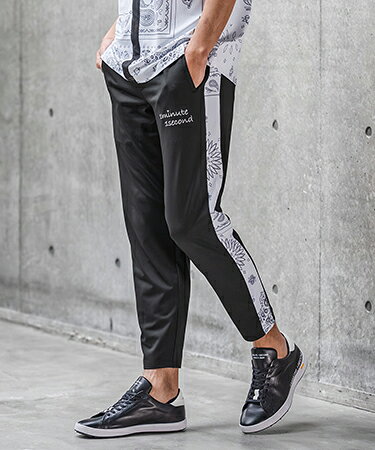 樂天商城 - 【1minute 1second(ワンミニットワンセカンド)】【予約販売5月下旬〜6月上旬入荷】high stretch knit line easy pants イージーパンツ(1M26N050)