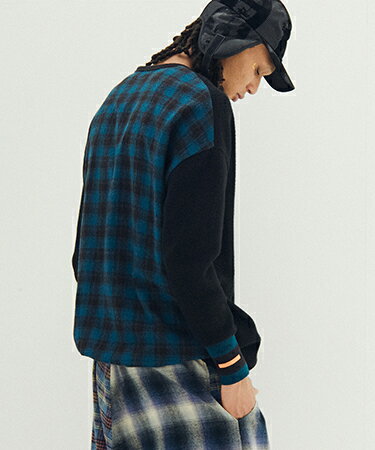 Rakuten - 【STOF(ストフ)】【予約販売9月中旬〜下旬入荷】Light Wool Pulover ウールプルオーバー(SF26AW-06)
