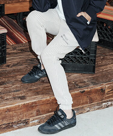 Rakuten - 【No Rain No Rainbow(ノーレインノーレインボー)】【予約販売6月下旬〜7月上旬入荷】waffle knit pants イージーパンツ(NR26S-02)