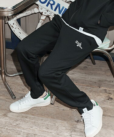 Rakuten - 【No Rain No Rainbow(ノーレインノーレインボー)】cardboard knit pants with two-tone embroidery イージーパンツ(NR26S-10)