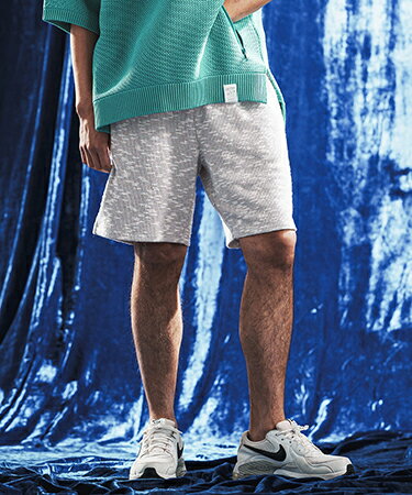 Rakuten - 【ANGENEHM(アンゲネーム)】Jacquard Cutsew Relax Shorts ショートパンツ(AG06-007scg)