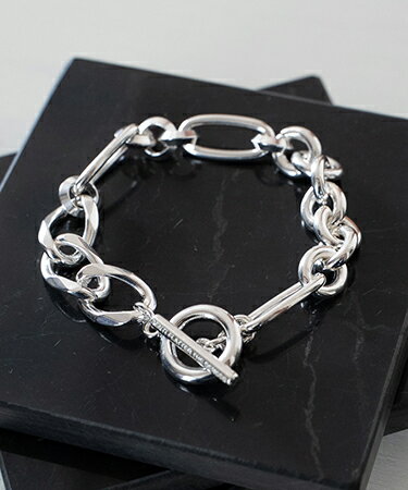 Other , Materials - 【SENTI(センティ)】【予約販売6月下旬〜7月上旬入荷】MIXED CHAIN MANTEL BRACELET ミックスチェーンマンテルブレスレット(2513)