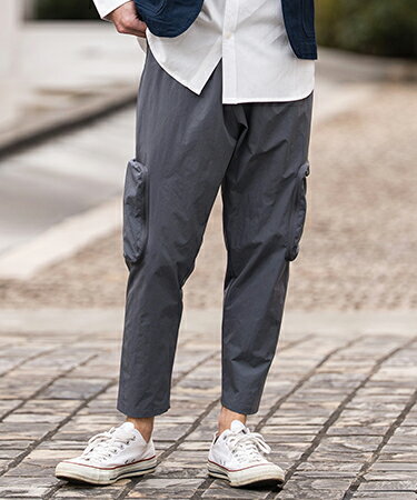 Rakuten - 【CAMBIO(カンビオ)】【予約販売5月下旬〜6月上旬入荷】Stretch Woven Fabric Side Pocket Pants サイドポケットパンツ(2026GIM-019)
