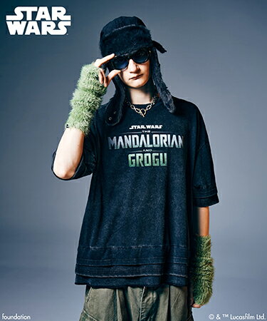 Rakuten - 【glamb(グラム)】【予約販売9月上旬〜中旬入荷】STAR WARS-Tri Layered Cutsew スター・ウォーズ-トライレイヤードカットソー(GB0326-SW02)