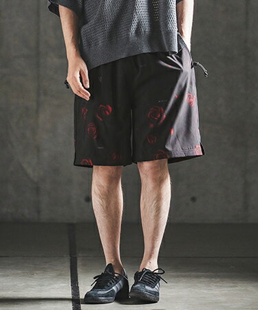 Rakuten - 【GLIMCLAP(グリムクラップ)】【予約販売5月上旬〜中旬入荷】 Botanical Monotone Breathable Shorts ボタニカルショートパンツ(202-033-gls-cg)