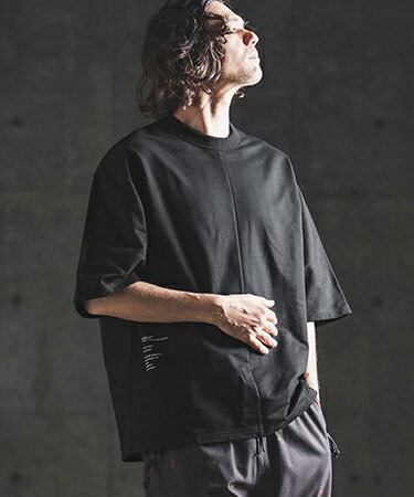 Rakuten - 【GLIMCLAP(グリムクラップ)】【予約販売4月下旬〜5月上旬入荷】 Lightweight French Terry T-shirt オーバーサイズTシャツ(202-055-gls-cg)