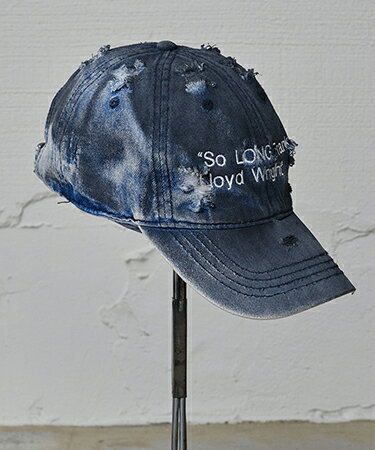Rakuten - 【BODYSONG.(ボディソング)】【予約販売10月下旬〜11月上旬入荷】WELL-LOVED ARCHITECT DENIM CAP デニムキャップ(BS269701)