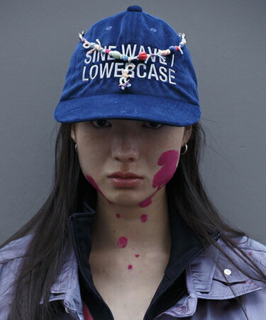 Rakuten - 【BODYSONG.(ボディソング)】【予約販売10月下旬〜11月上旬入荷】SINE WAVE - HARSH NOISE BEADED CAP キャップ(BS269703)