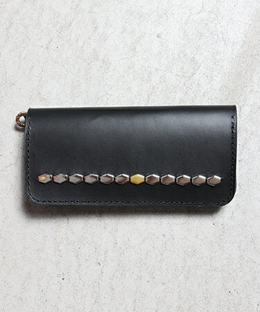 Rakuten - 【VIVIFY(ビビファイ)】【予約販売ご注文から1ヶ月半後出荷】 GoodLuck RowStuds LongWallet-Hexagon グッドラックウォレット(VFO-101HGN)