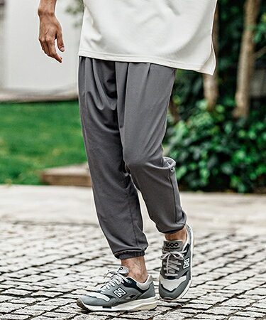 樂天商城 - 【CAMBIO(カンビオ)】【予約販売6月中旬〜下旬入荷】 Stretch Mini Waffle Jogger Pants ジョガーパンツ(S601026cmb)