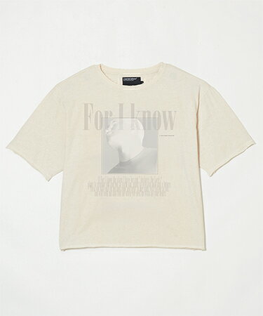 Rakuten - 【A Good Bad Influence(ア グッド バッド インフルエンス)】【予約販売8月中旬〜下旬入荷】FOR I KNOW t-shirt Tシャツ(AGBI-26AW-T09)