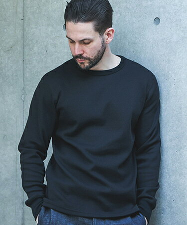 樂天商城 - 【MROLIVE(ミスターオリーブ)】【予約販売11月上旬〜中旬入荷】HEAT THERMAL - INNER CREW NECK SHIRT クルーネックカットソー(M263133)