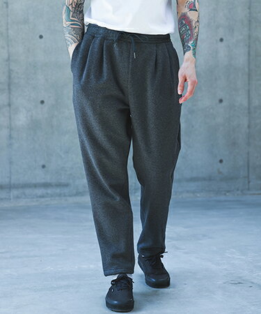樂天商城 - 【MROLIVE(ミスターオリーブ)】【予約販売11月上旬〜中旬入荷】SUPER HEAT JERSEY - TAPERED EASY KNIT PANTS ジャージーパンツ(M263136)