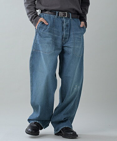 樂天商城 - 【EGO TRIPPING(エゴトリッピング)】【予約販売9月中旬〜下旬入荷】 USN-DENIMTROUSERS damage デニムパンツ(626702)