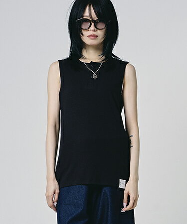 Rakuten - 【EFFECTEN(エフェクテン)】【予約販売6月中旬〜下旬入荷】Henry neck tank top タンクトップ(efdig-08)