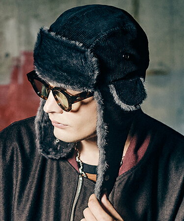 Corduroy Flight Cap コーデュロイフライトキャップ(GB0326-CP04)