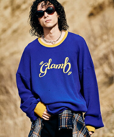 Rakuten - 【glamb(グラム)】【予約販売8月下旬〜9月上旬入荷】All Purpose Waffle Cutsew オールパーポーズワッフルカットソー(GB0326-CS18)