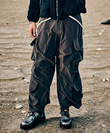 Rakuten - 【glamb(グラム)】【予約販売9月中旬〜下旬入荷】Velour Cargo Baggy Pants ベロアカーゴバギーパンツ(GB0326-P06)