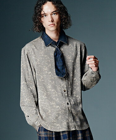 Rakuten - 【glamb(グラム)】【予約販売9月中旬〜下旬入荷】Studs Line Shirt II スタッズラインシャツII(GB0326-SH04)