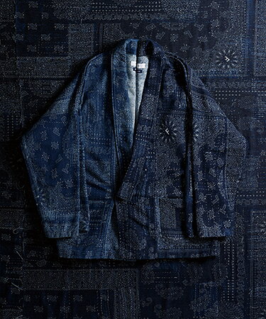 【FDMTL(ファンダメンタル)】【予約販売3月下旬〜4月上旬入荷】JACQUARD PAISLEY HAORI 3YR WASH ペーズリー羽織ジャケット(FA27TP12U)