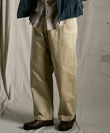 【wjk】【予約販売2月下旬〜3月上旬入荷】authentic chino trousers チノトラウザーズ(5246 co35k)